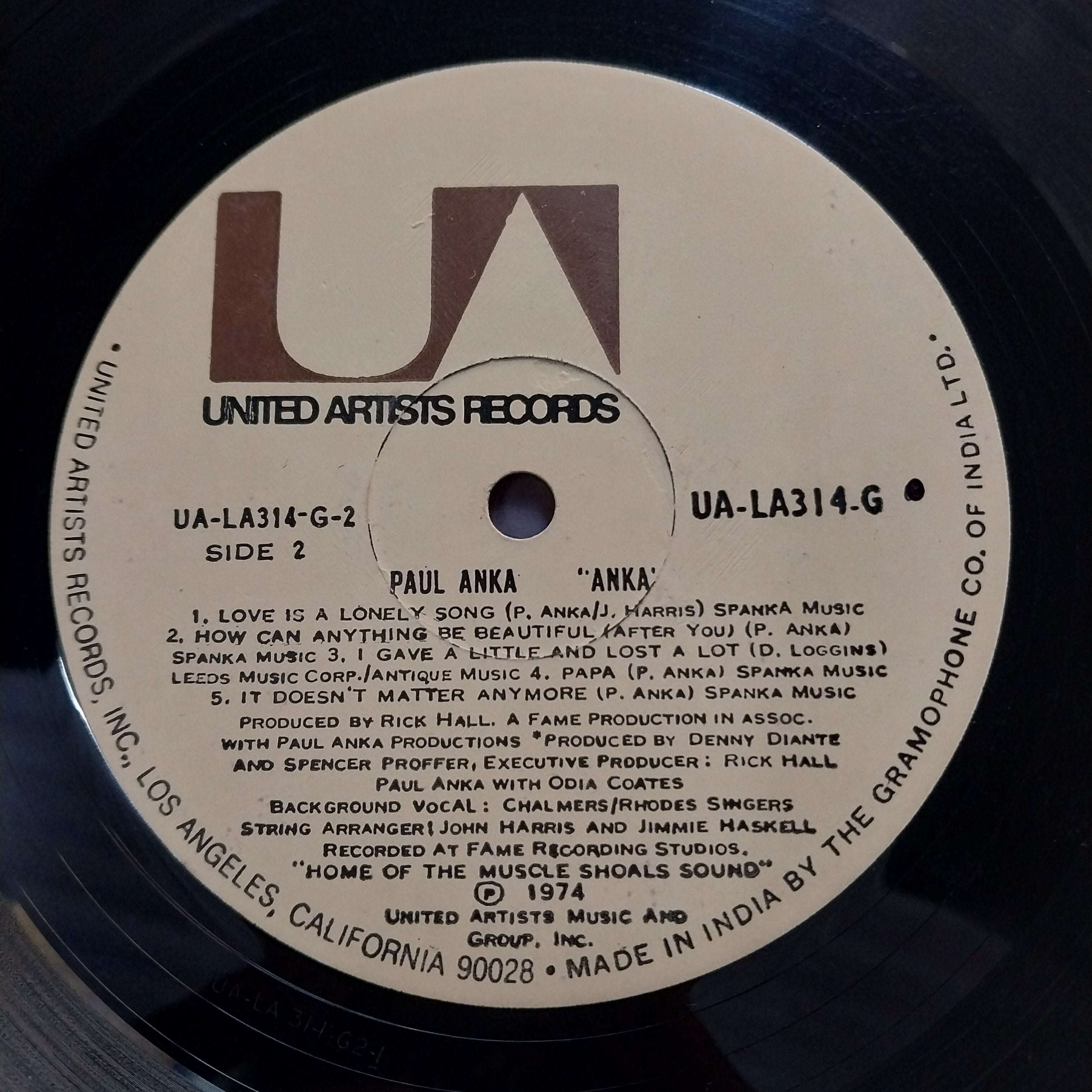 Paul Anka  - Anka (Vinyl)