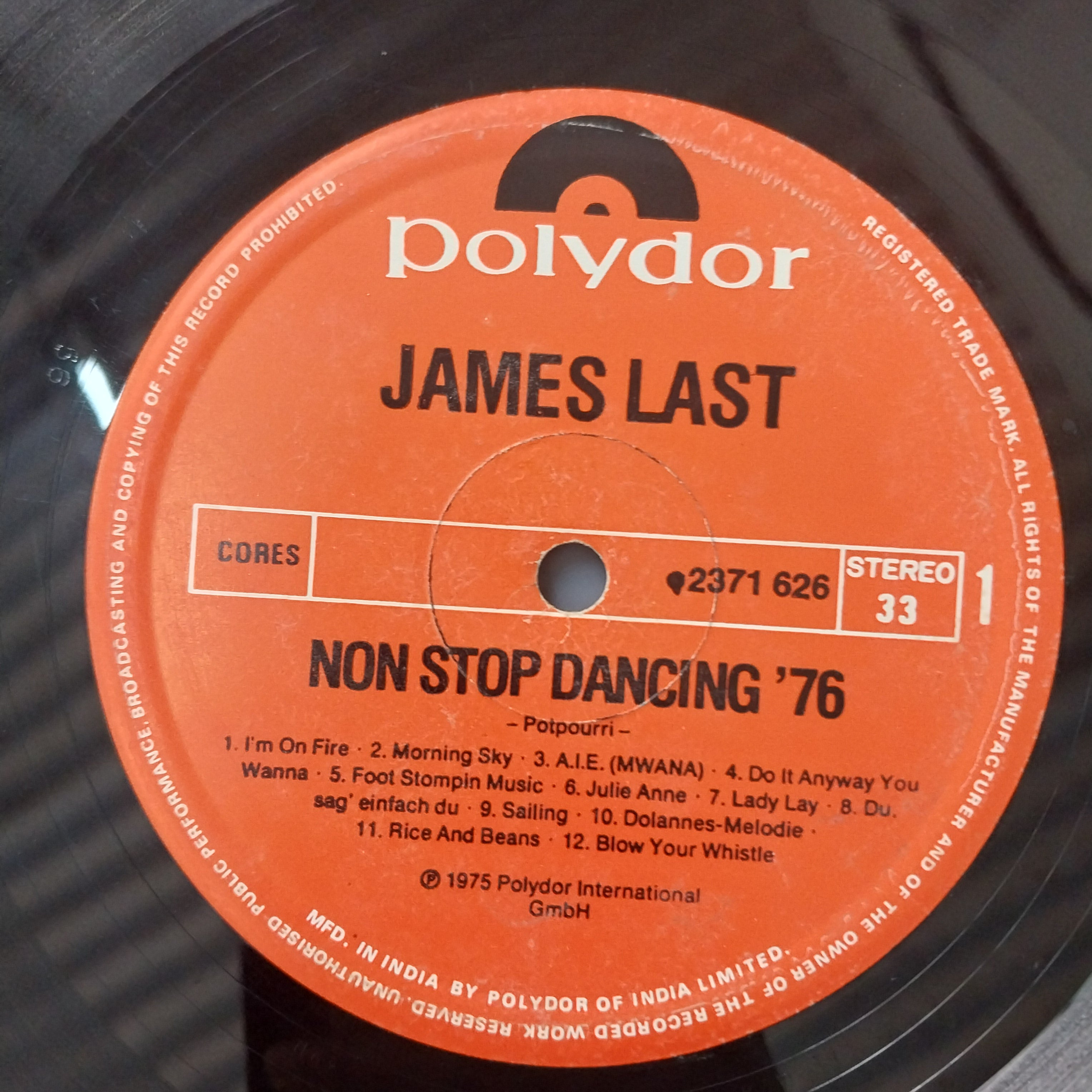 James Last  - Non Stop Dancing 1976 (Vinyl)