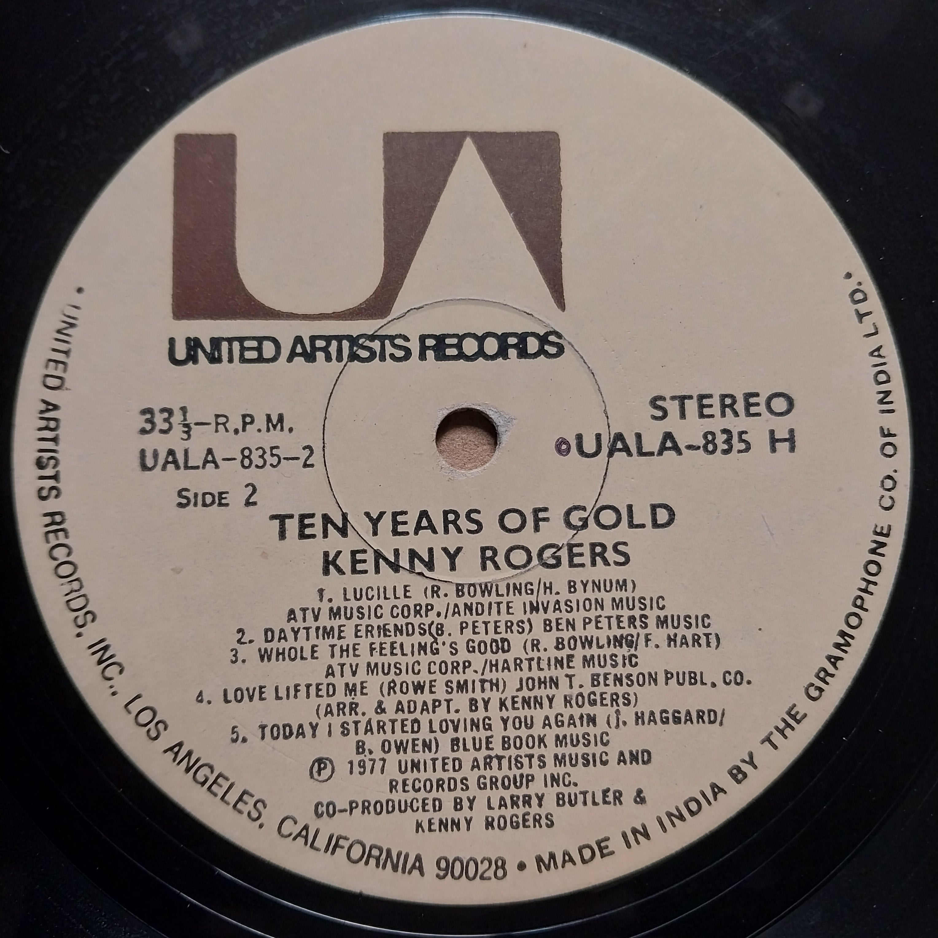 Kenny Rogers  - Ten Years Of Gold (Vinyl)