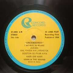 Usha* And The Sound (4)  - Uncensored (Vinyl)