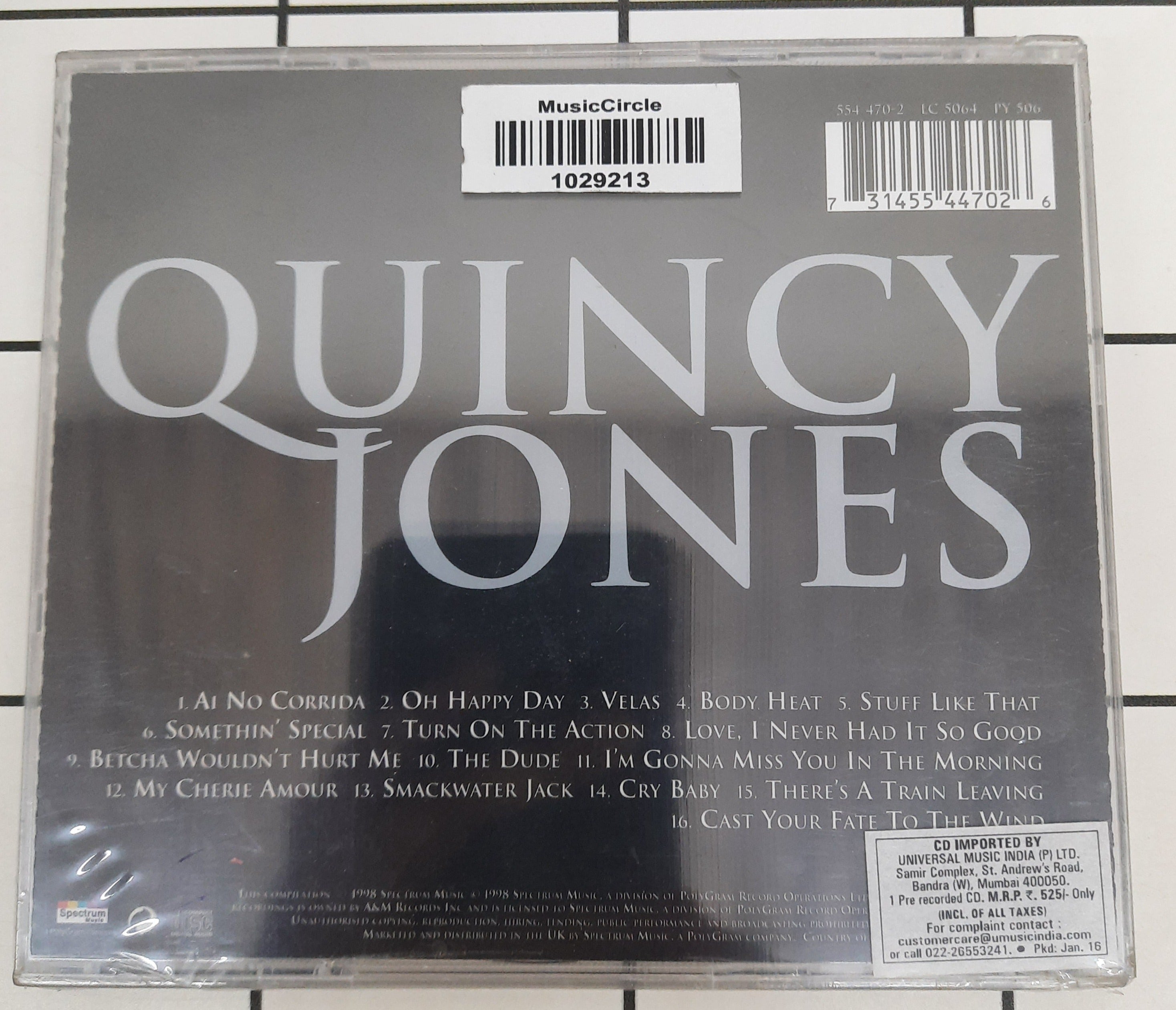 Quincy Jones - The Best Of Quincy Jones (CD)