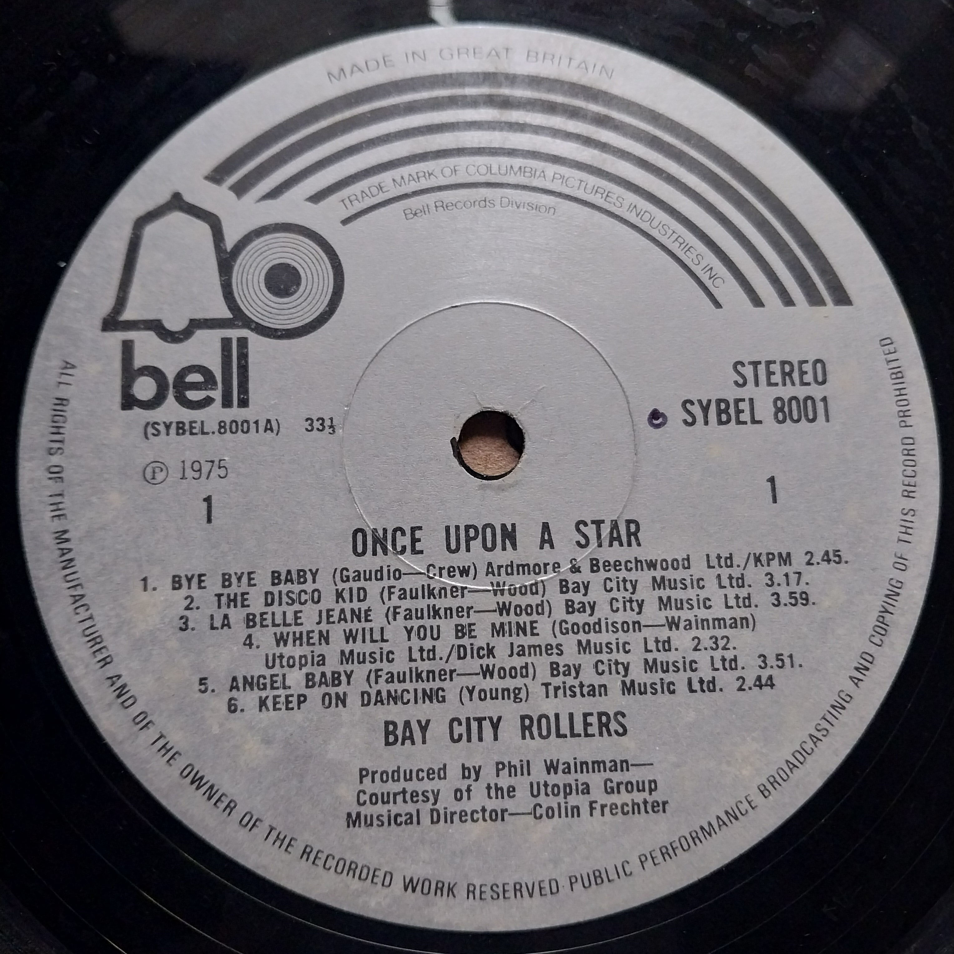 Bay City Rollers  - Once Upon A Star (Vinyl)