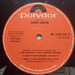 Kalyanji Anandji - Sachaa Jhutha (Vinyl)