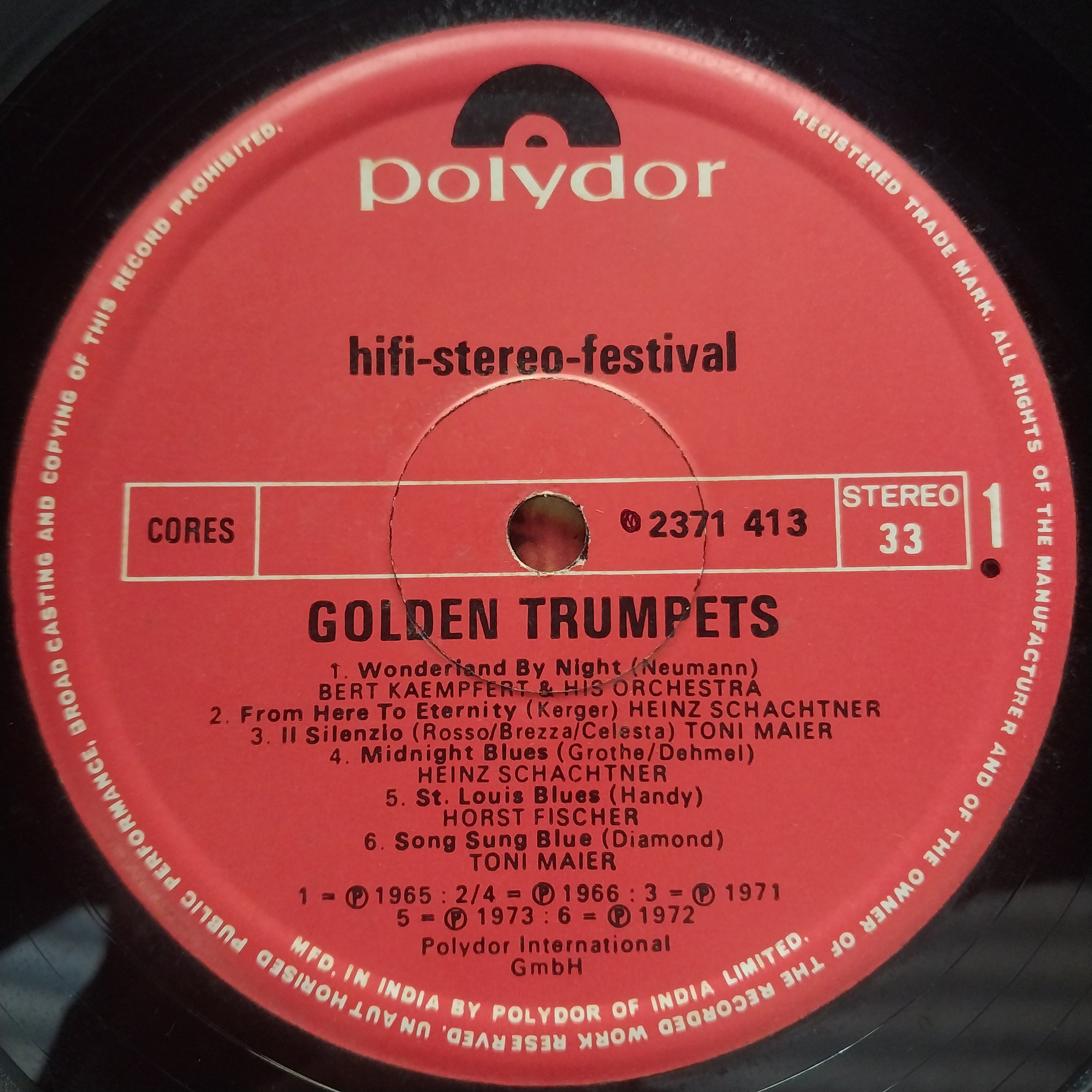 Various  - Hifi Stereo Festival - Golden Trumpets (Vinyl)