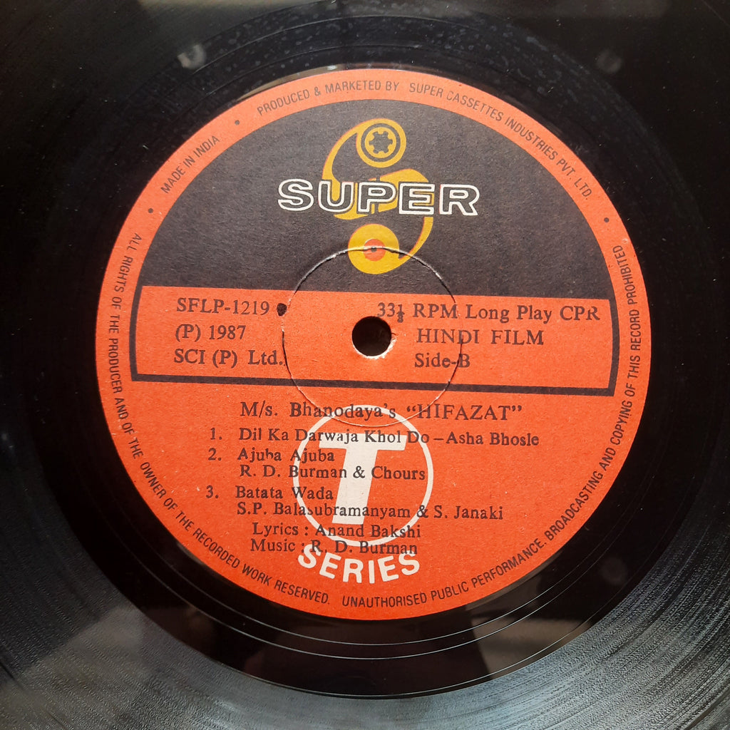 R. D. Burman, Anand Bakshi  - Hifazat (Vinyl)