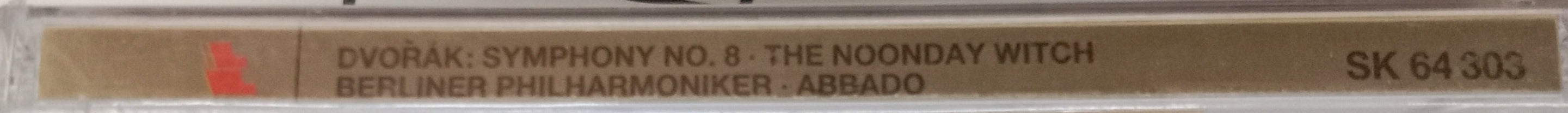 Claudio Abbado, Berliner Philharmoniker - Dvorák: Symphony No. 8 & The Noonday Witch, Op. 108 (CD)