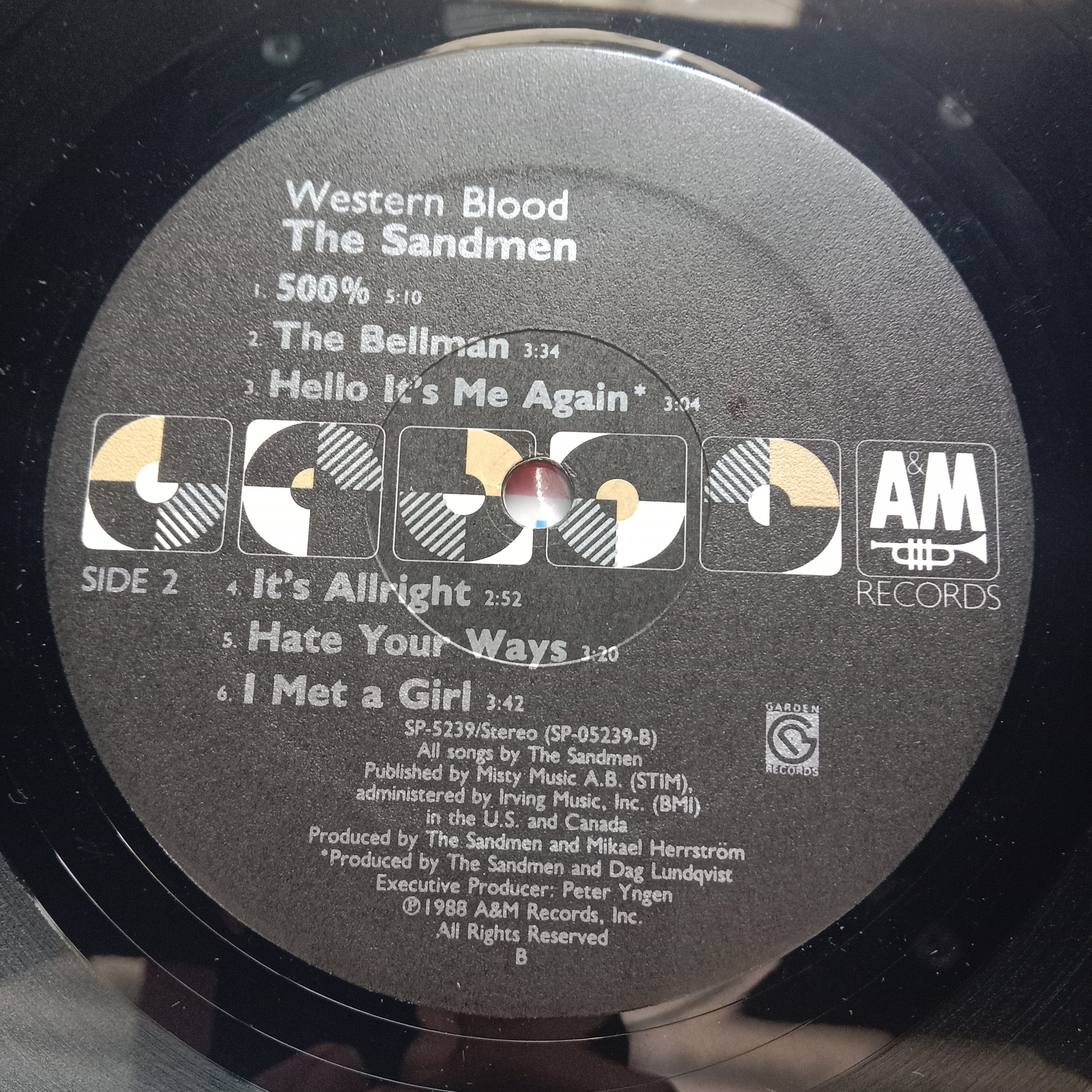 The Sandmen  - Western Blood (Vinyl)