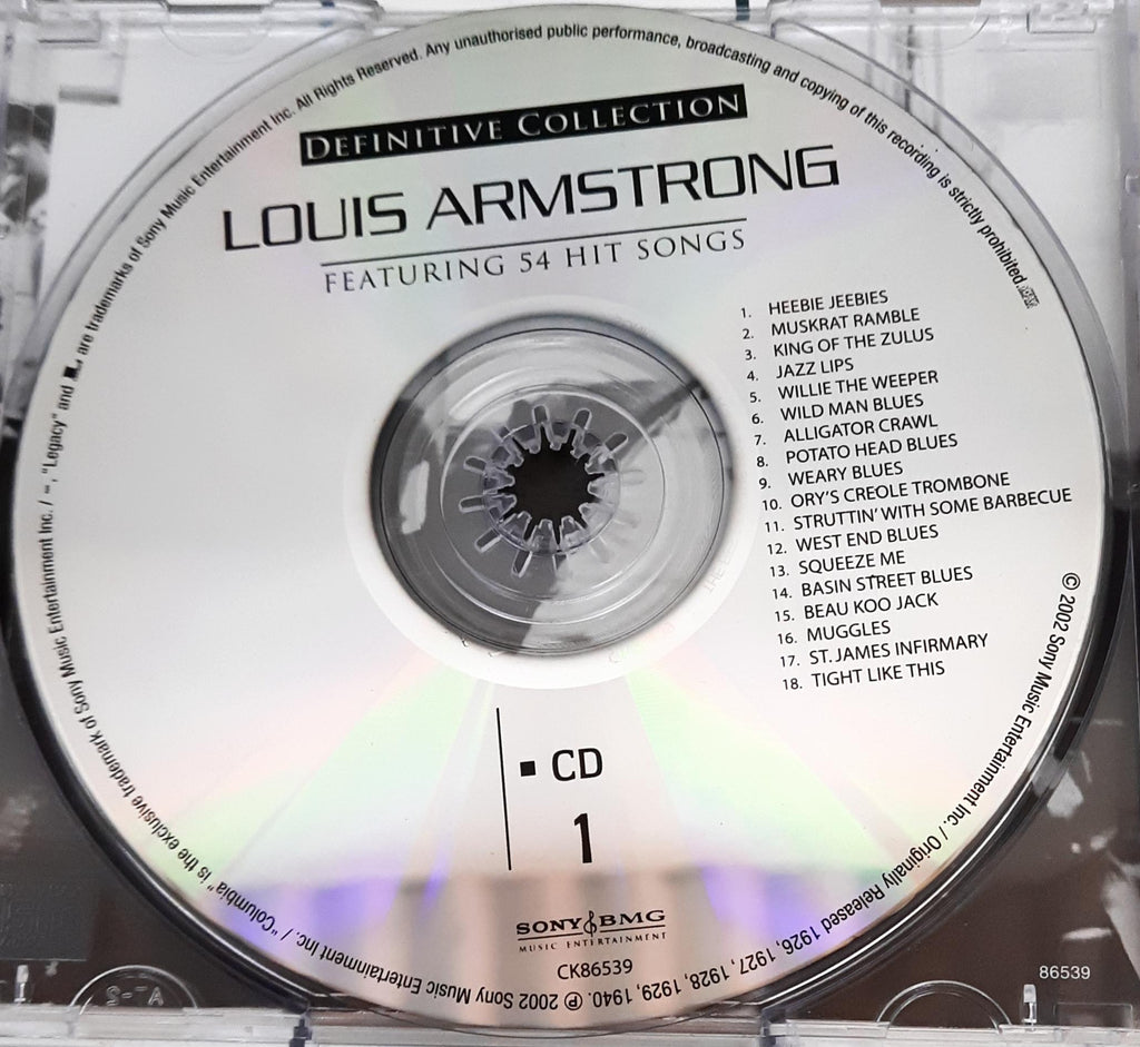 Louis Armstrong  - The Best Of The Hot Five And Hot Seven Recordings (CD)