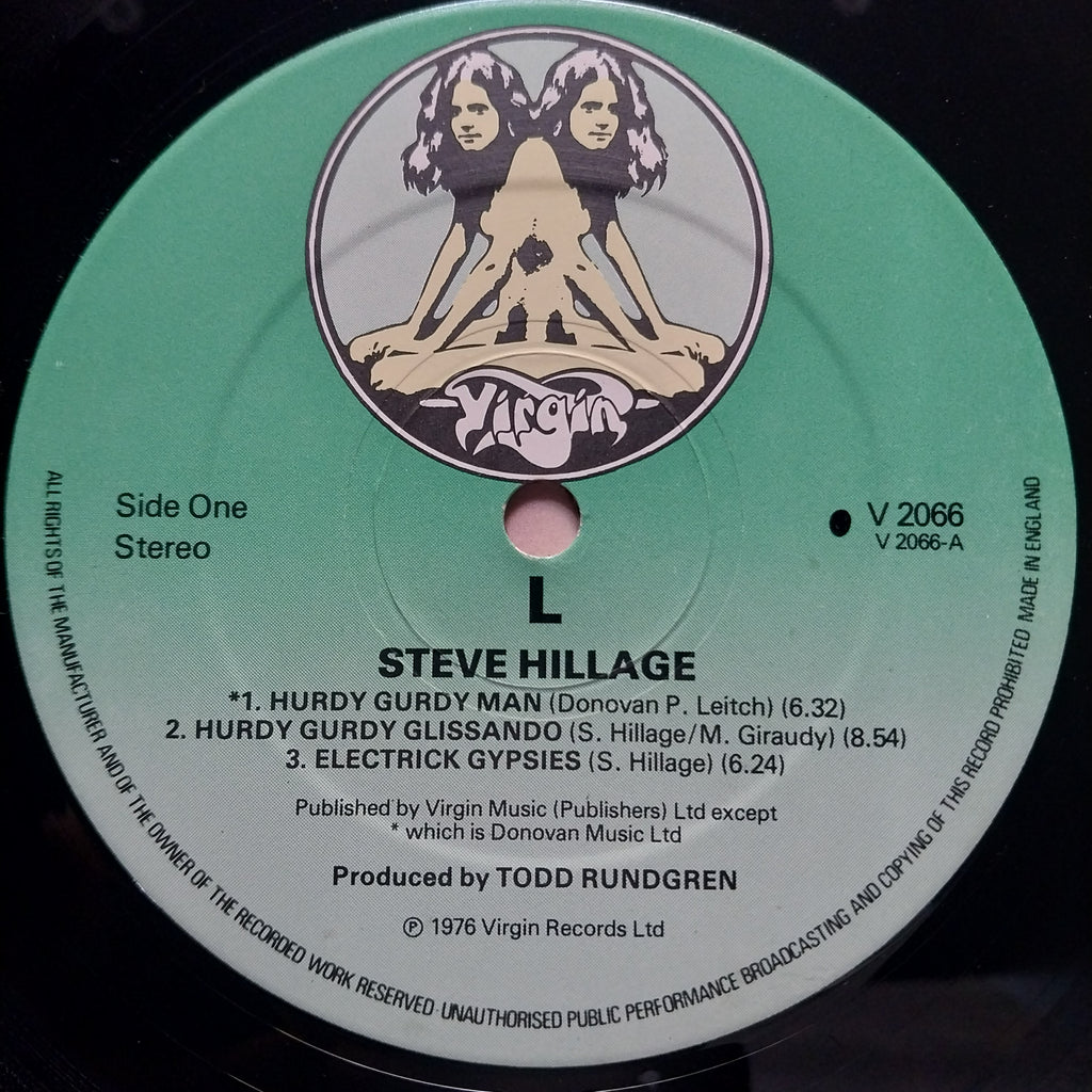 Steve Hillage  - L (Vinyl)