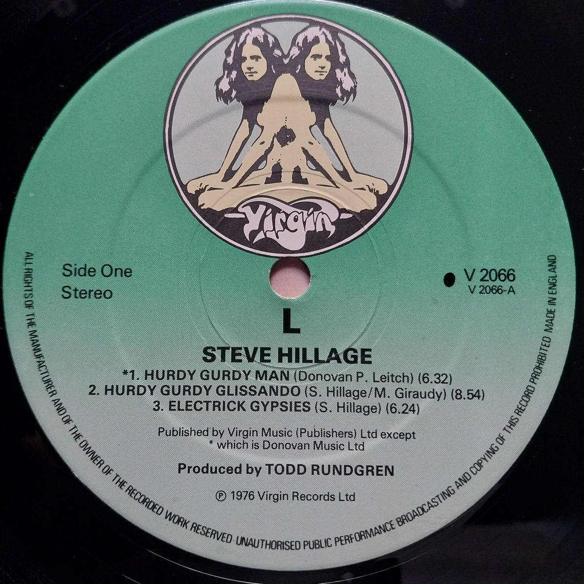Steve Hillage  - L (Vinyl)