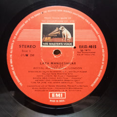 Lata Mangeshkar  - Live At Royal Albert Hall, London (March 1974 (Vinyl)