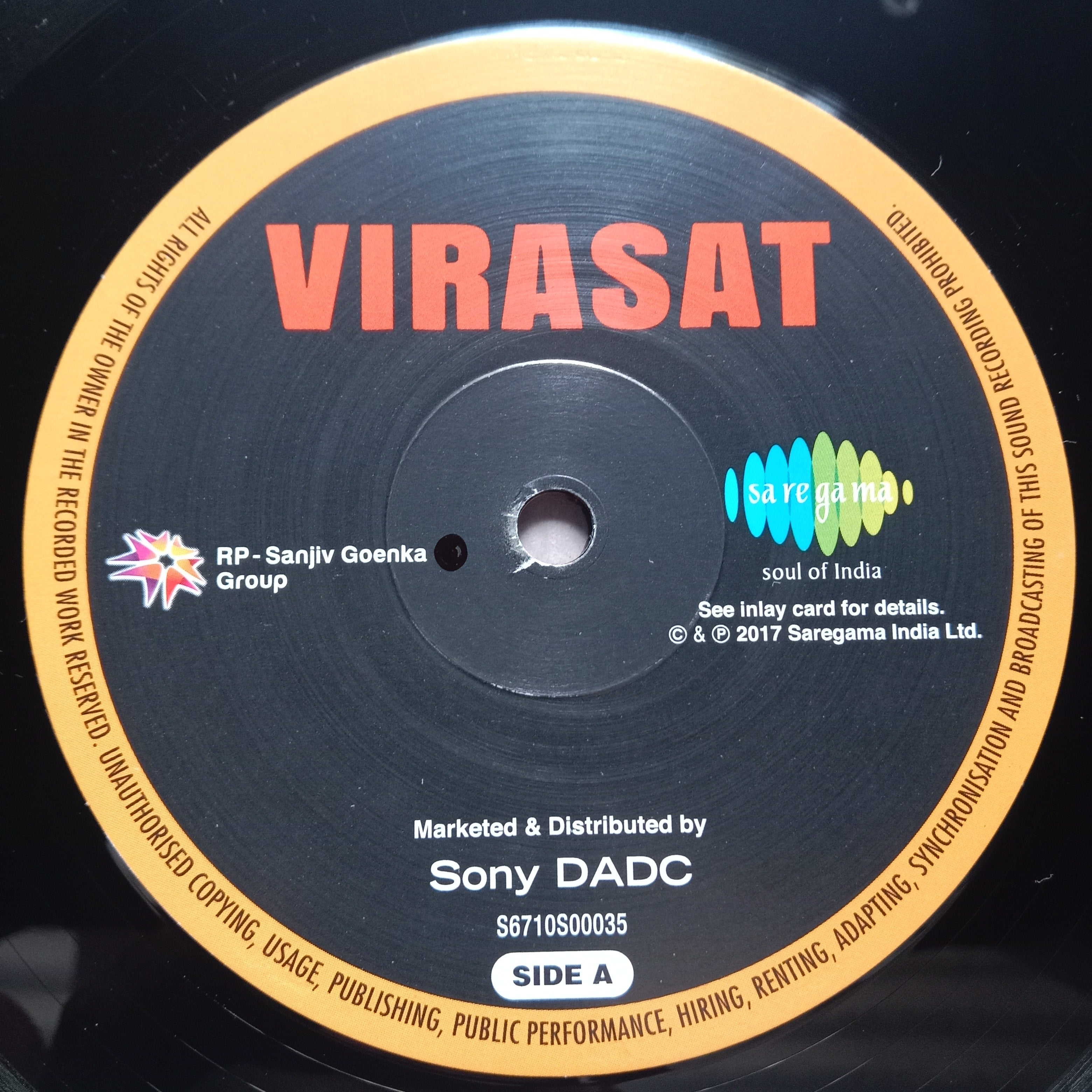 Anu Malik  - Virasat (Vinyl)