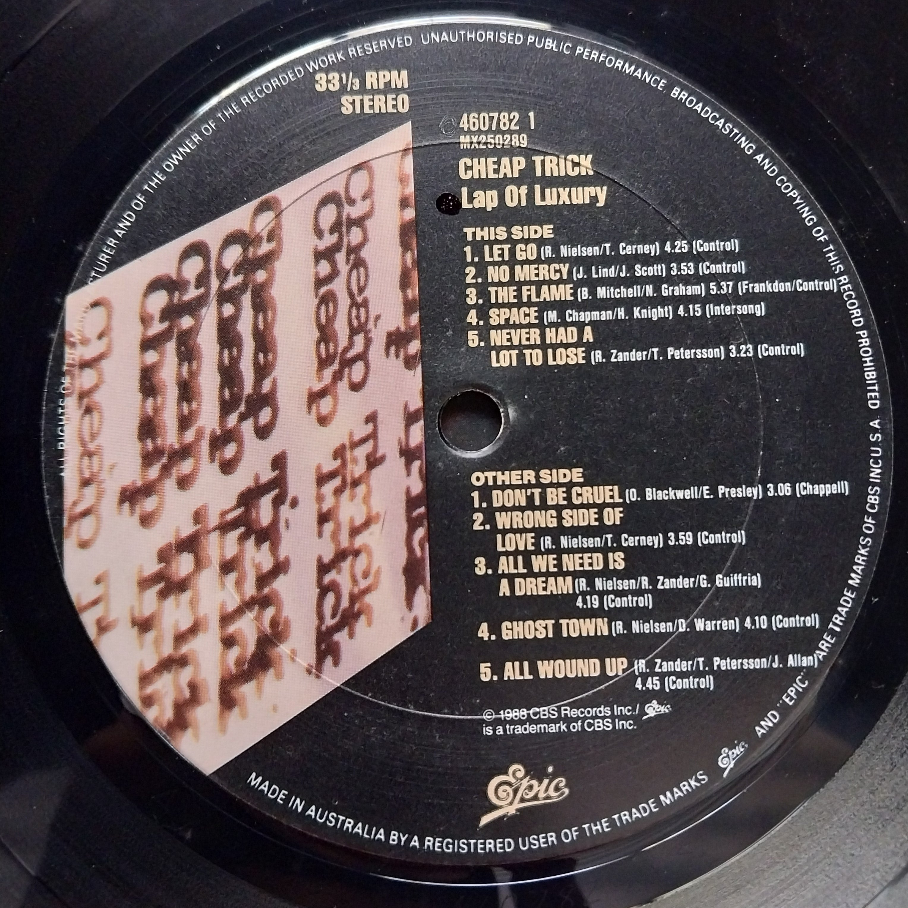 Cheap Trick  - Lap Of Luxury (Vinyl)