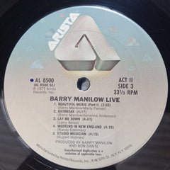 Barry Manilow  - Live (Vinyl)