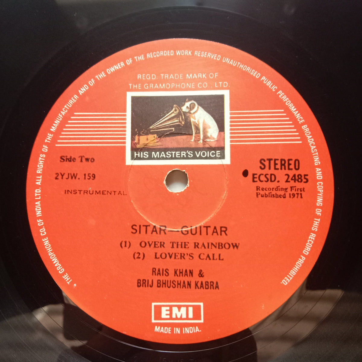 Rais Khan & Brij Bhushan Kabra  - Sitar & Guitar (Vinyl)