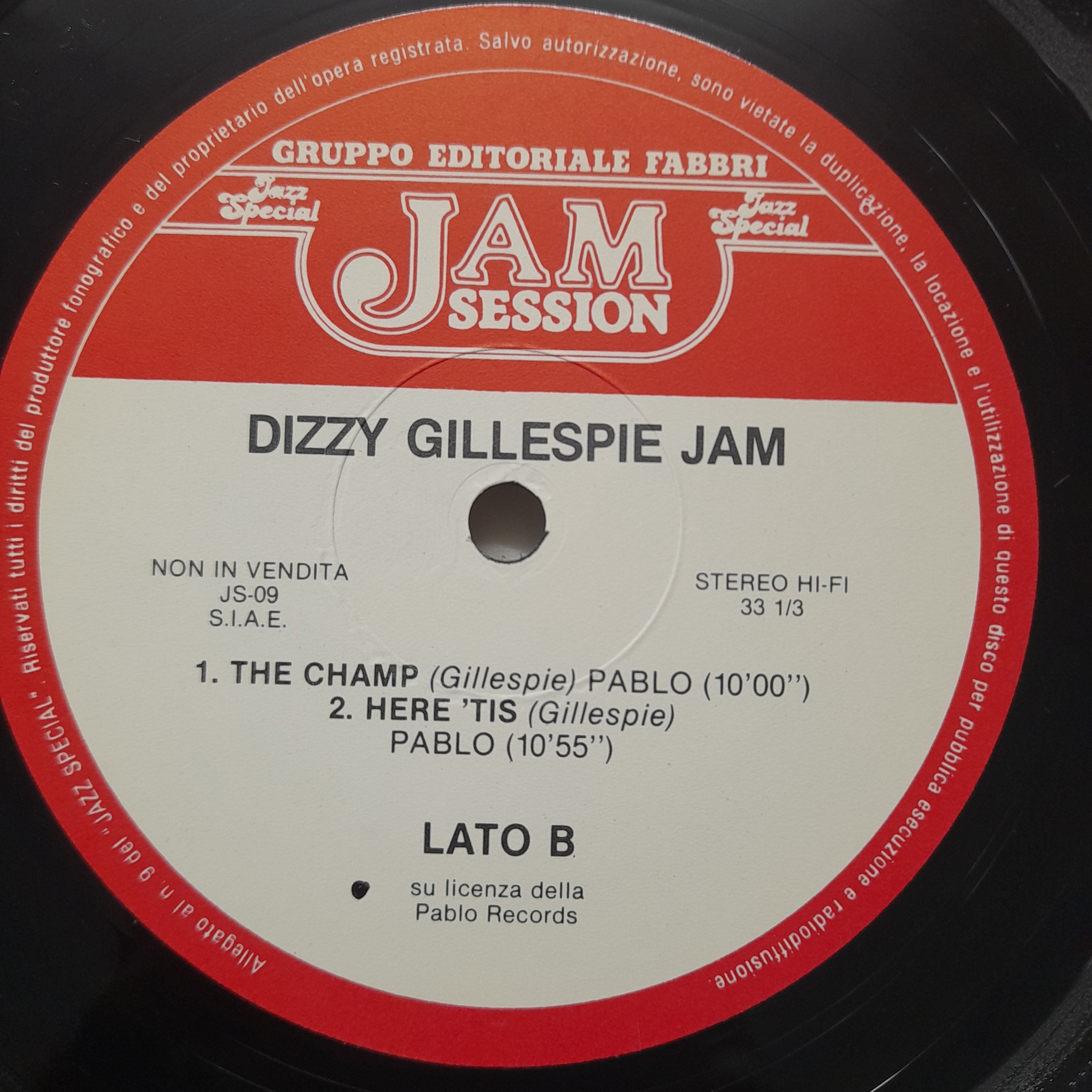 Dizzy Gillespie - Dizzy Gillespie Jam (Vinyl)