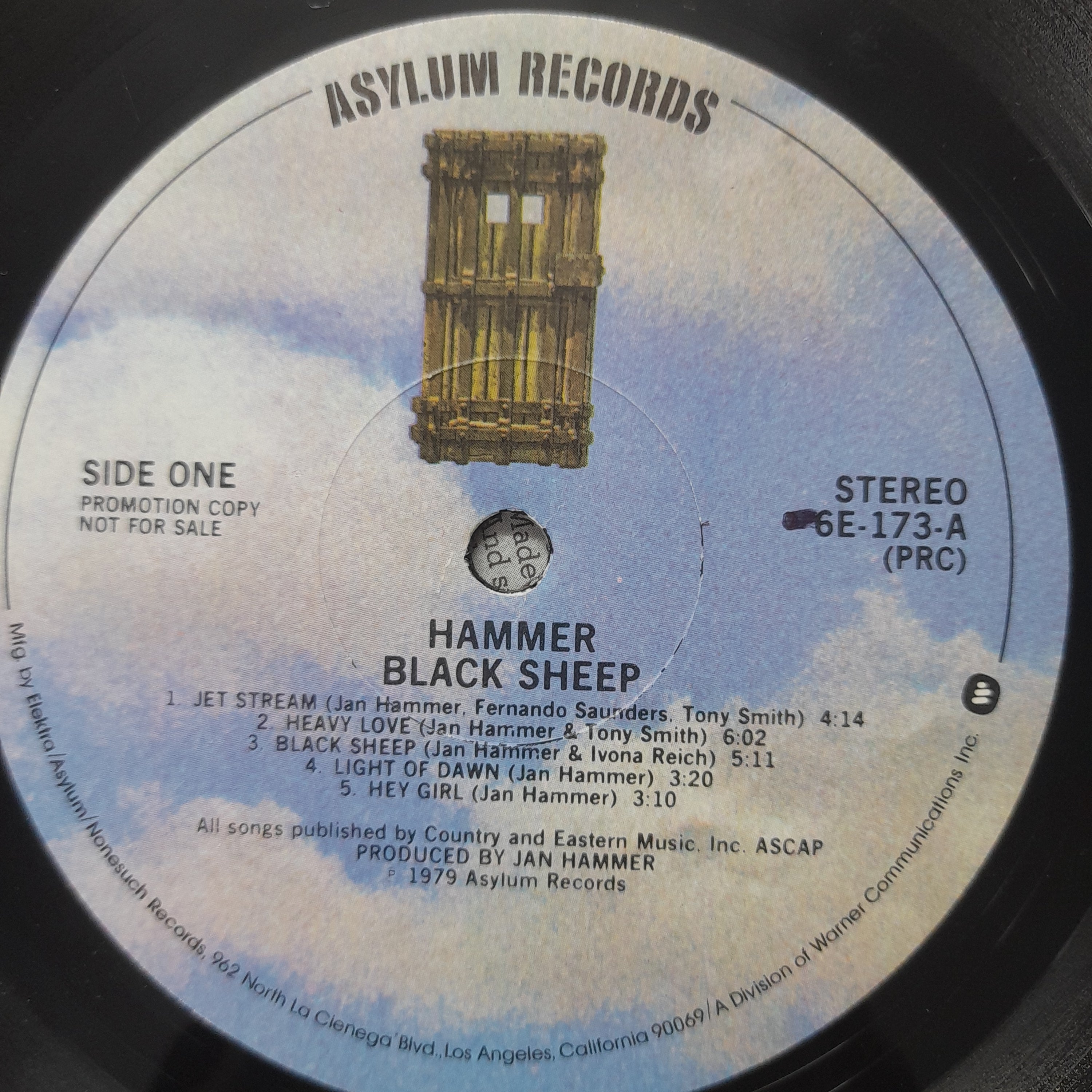 Hammer (7) - Black Sheep (Vinyl)