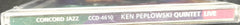 Ken Peplowski Quintet, The With Special Guest Harry Edison - Live At Ambassador Auditorium (CD)