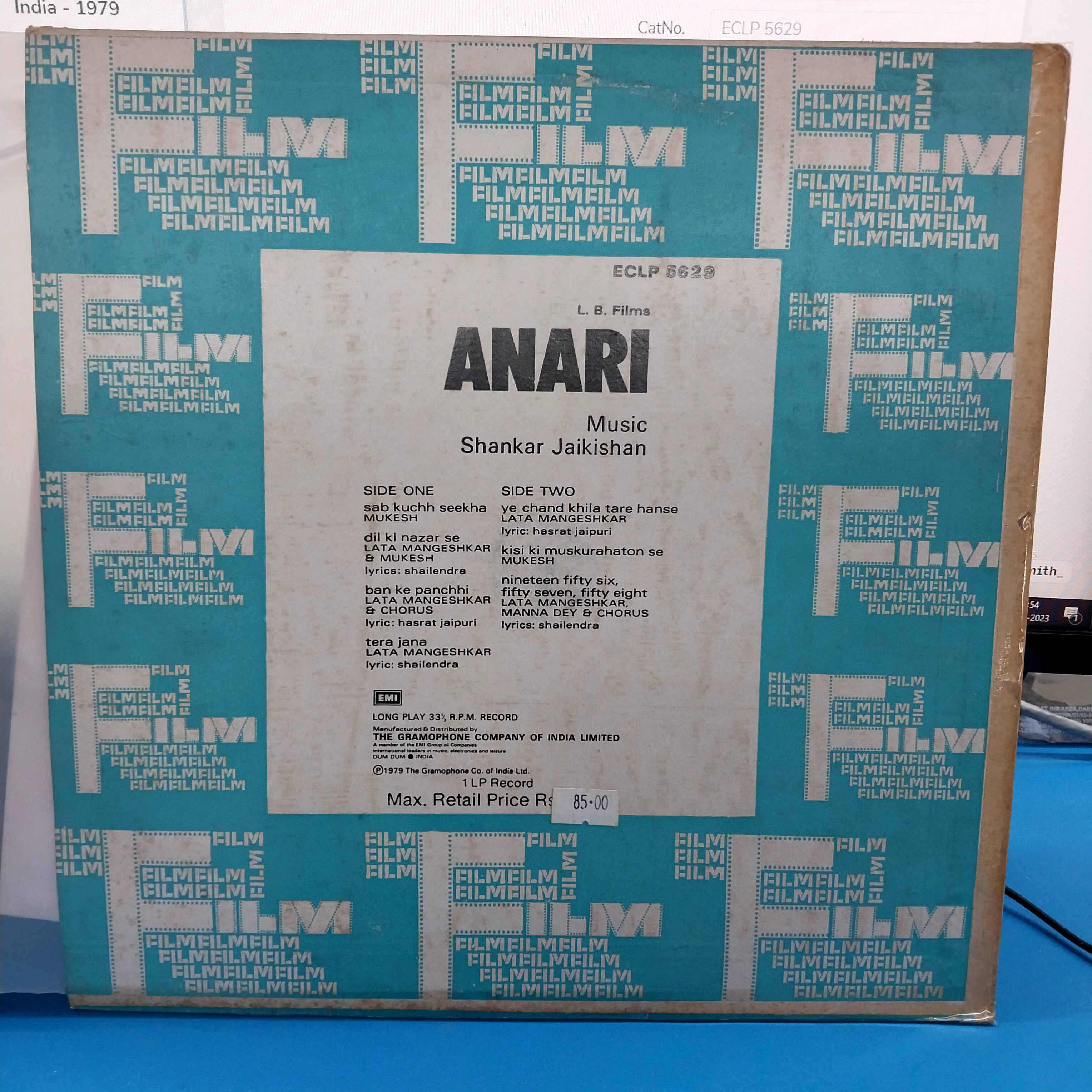 Shankar-Jaikishan, Shailendra, Hasrat Jaipuri - Anari (Vinyl)