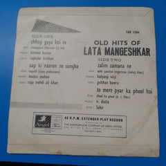 Lata Mangeshkar - Old Hits Of Lata Mangeshkar (45-RPM)