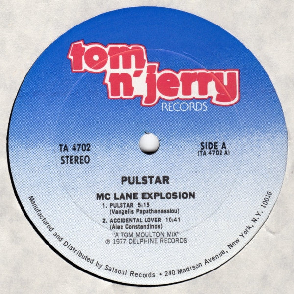 Mc Lane Explosion - Pulstar (Vinyl)