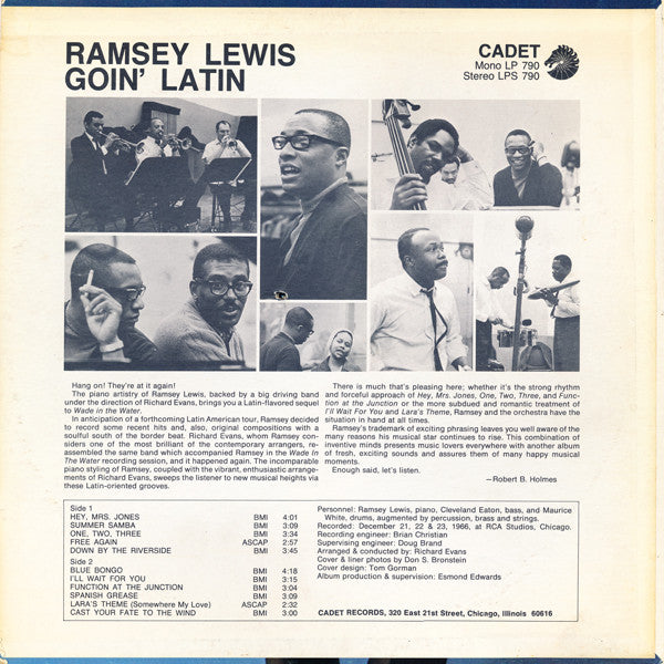 Ramsey Lewis - Goin' Latin (Vinyl) Image
