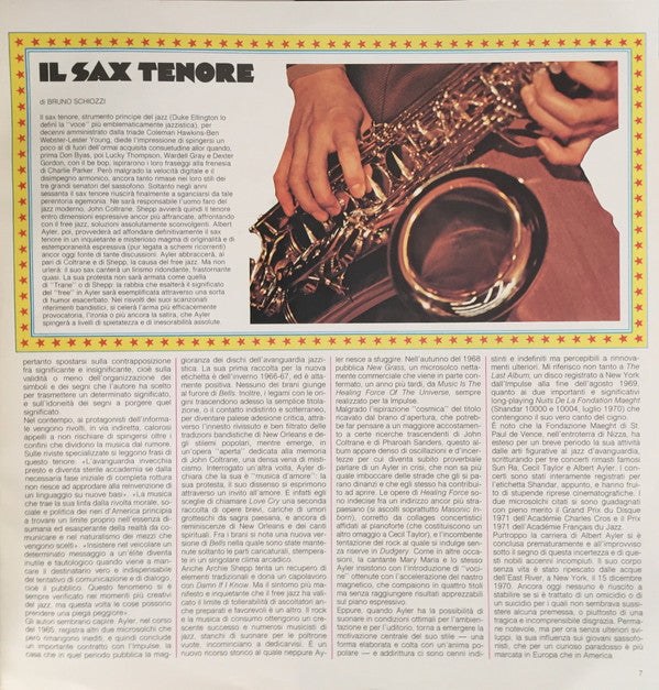 Albert Ayler - Albert Ayler (Vinyl)