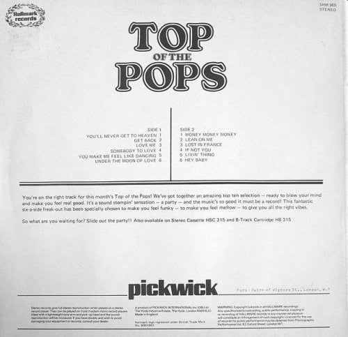Top Of The Poppers, The - Top Of The Pops Vol. 56 (Vinyl) Image