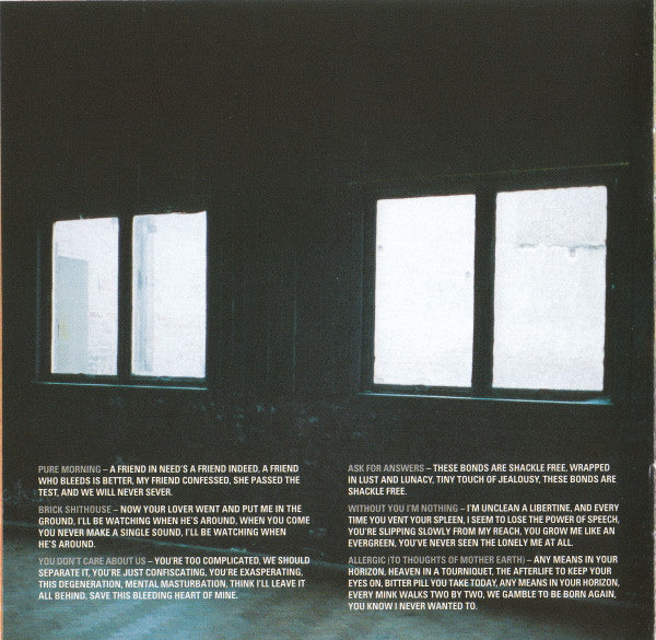 Placebo - Without You I'm Nothing (CD) Image