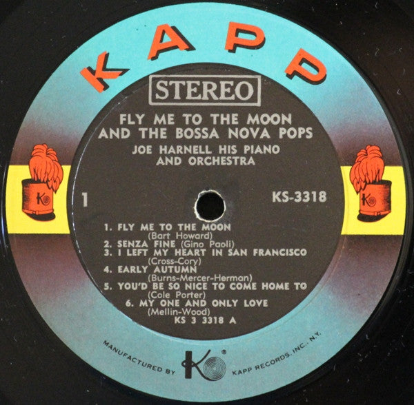 Joe Harnell & His Orchestra - Fly Me To The Moon And The Bossa Nova Pops (Vinyl)