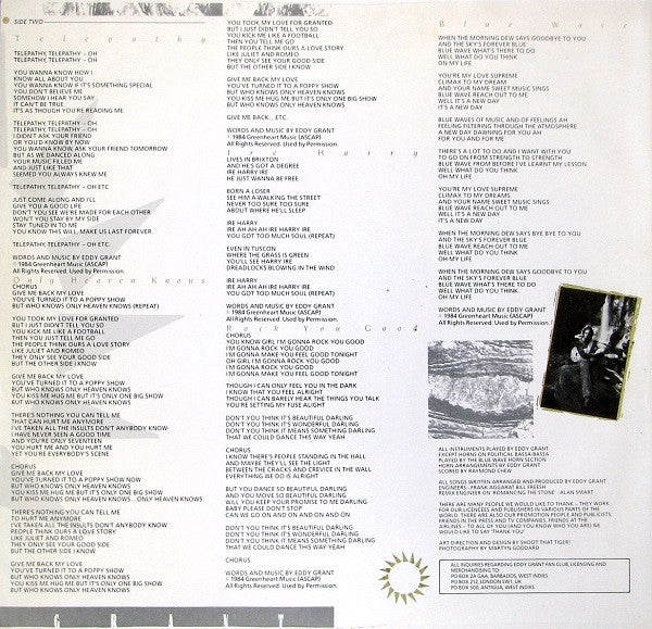 Eddy Grant - Going For Broke (Vinyl) Image