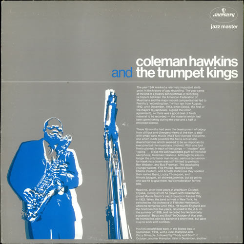 Coleman Hawkins - Coleman Hawkins & The Trumpet Kings (Vinyl) Image