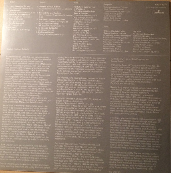 Coleman Hawkins - Coleman Hawkins & The Trumpet Kings (Vinyl) Image