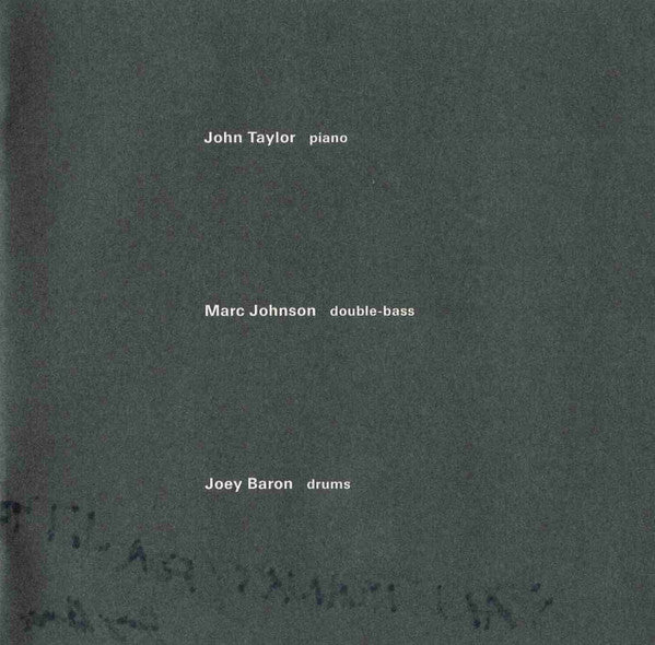 John Taylor (2) / Marc Johnson (2) / Joey Baron - Rosslyn (CD)