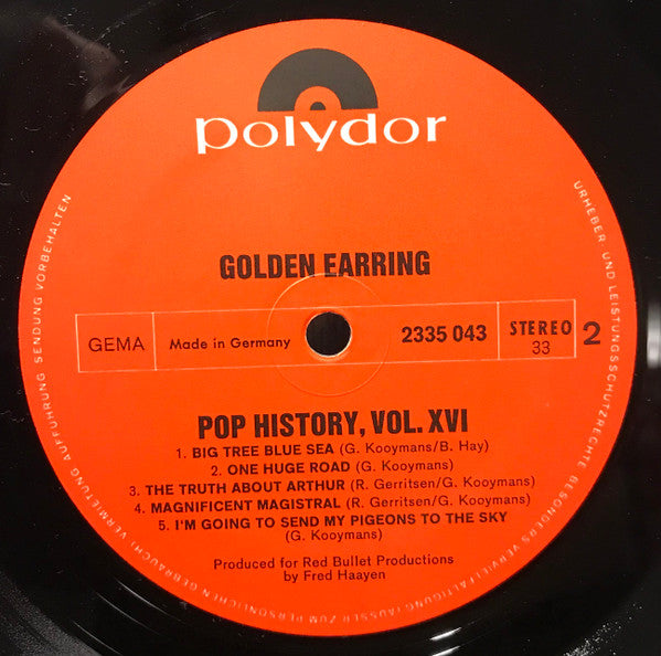 Golden Earring - Pop History Vol. 16 (Vinyl) (2)