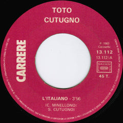 Toto Cutugno - L'Italiano (45-RPM)