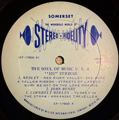 101 Strings - Soul Of Music U.S.A. (Vinyl)