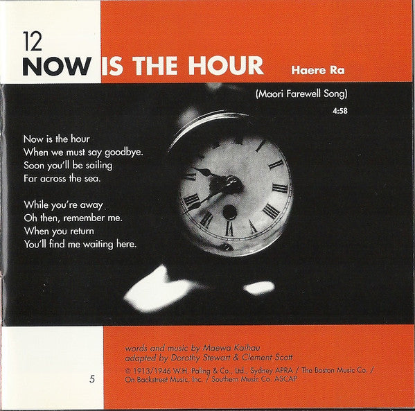 Charlie Haden Quartet West - Now Is The Hour (CD) Image