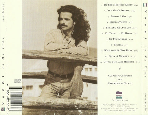 Yanni (2) - In My Time (CD)