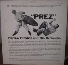 Perez Prado And His Orchestra - "Prez" (Vinyl)