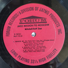 Mitchell-Ruff Duo, The - Jazz Mission To Moscow (Vinyl)