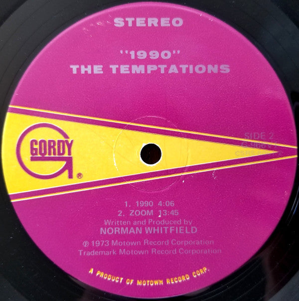 Temptations, The - 1990 (Vinyl) Image