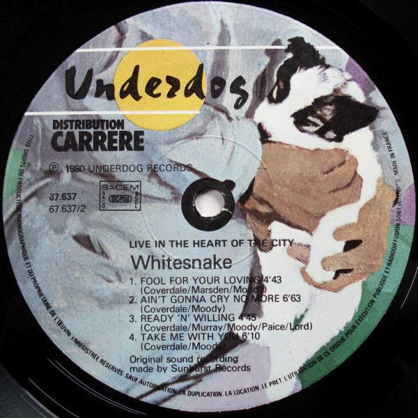 Whitesnake - Live... In The Heart Of The City (Vinyl) (2)