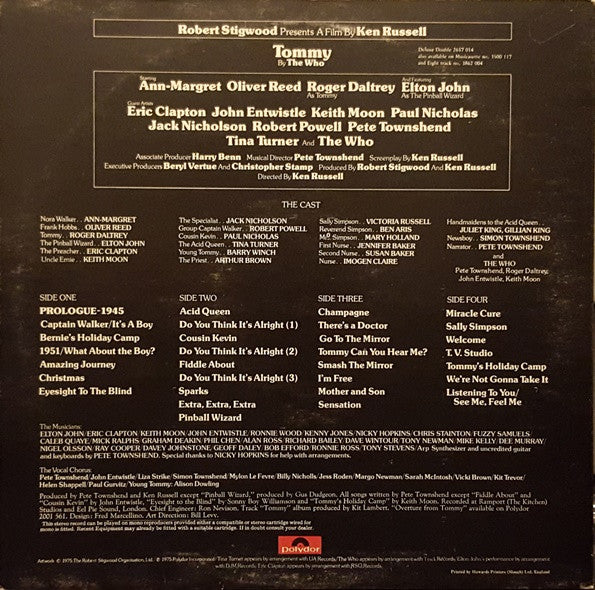 Various - Tommy (Original Soundtrack Recording) (Vinyl) (2)