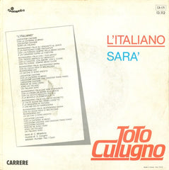 Toto Cutugno - L'Italiano (45-RPM)