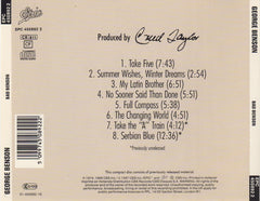 George Benson - Bad Benson (CD)