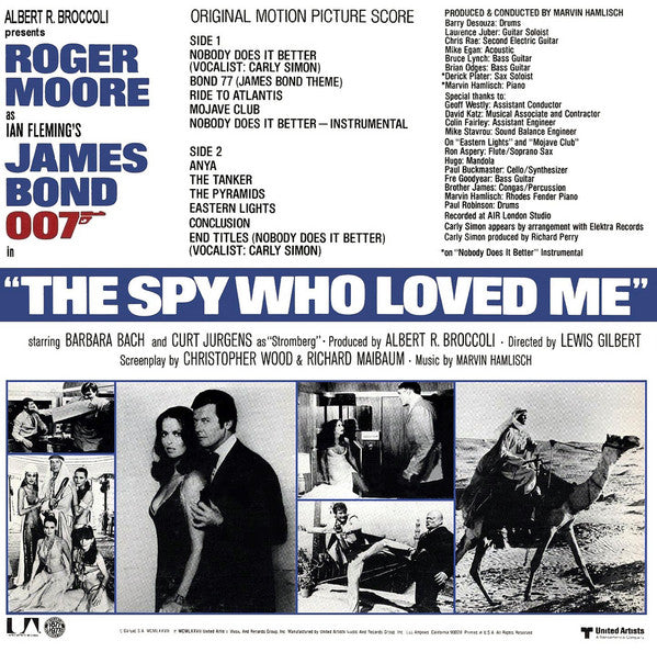 Marvin Hamlisch - The Spy Who Loved Me (Original Motion Picture Score) (Vinyl)