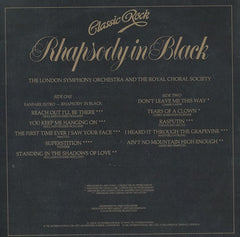 London Symphony Orchestra, The And Royal Choral Society, The - Classic Rock Rhapsody In Black (Vinyl) Image