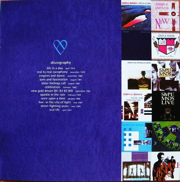 Simple Minds - Glittering Prize 81/92 (CD) Image