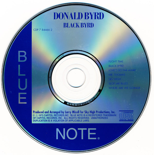 Donald Byrd - Black Byrd (CD) Image